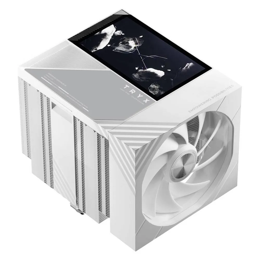 Kühlung Luft Tryx Sockel AM4 AM5 LGA 1700 120mm TURRIS 620 Display 5"