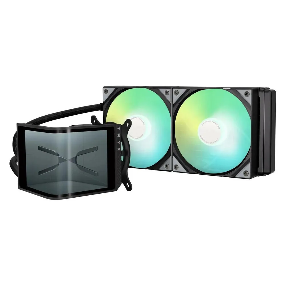 Refrigeración Líquida Tryx Panorama SE 240 2 Lüfter ARGB AMOLED Display 6.5"