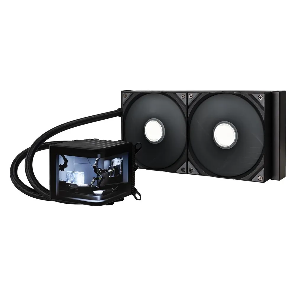 Flüssigkeitskühlung Tryx Panorama 280 280mm 2 Lüfter AMOLED 2K