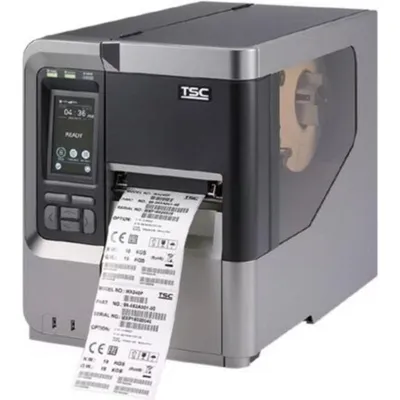 Etikettendrucker Thermotransfer Ethernet USB TSC MX341P LCD Display