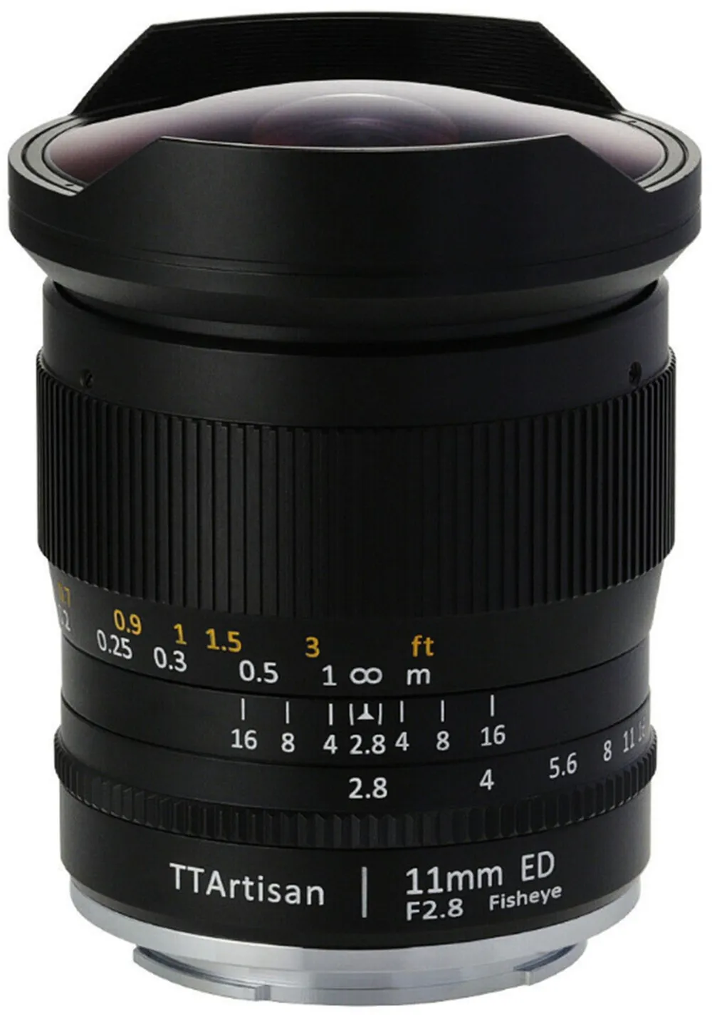 TTArtisan 11mm f2,8 Fisheye Nikon F Vollformat