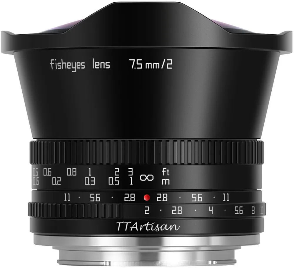 TTArtisan 7,5mm f2,0 Fisheye Nikon Z