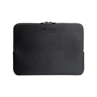 Tucano Colore Schwarze Neoprenhülle für 12,5-Zoll-Laptop