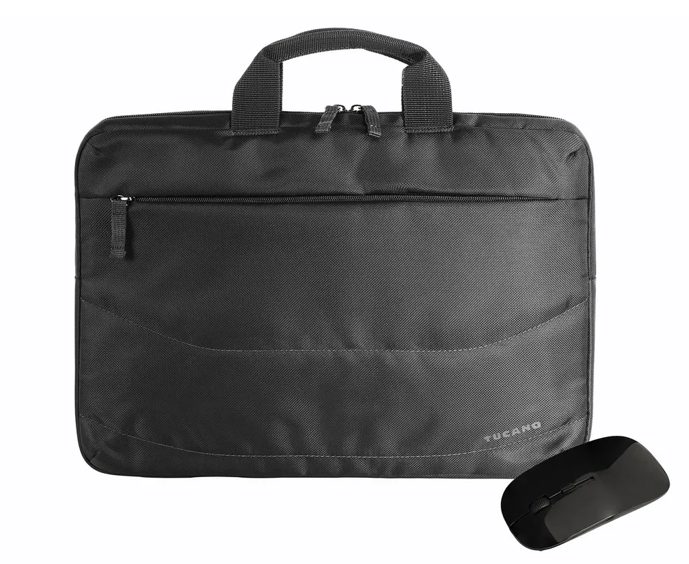 "BUNDLE Laptoptasche + Maus 15.6"" schwarz"