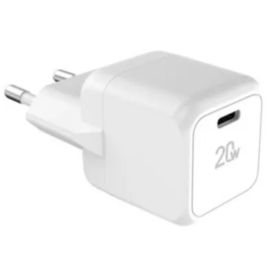 Ladegerät Tucano GaN 20W USB-C Weiß Schnellladung