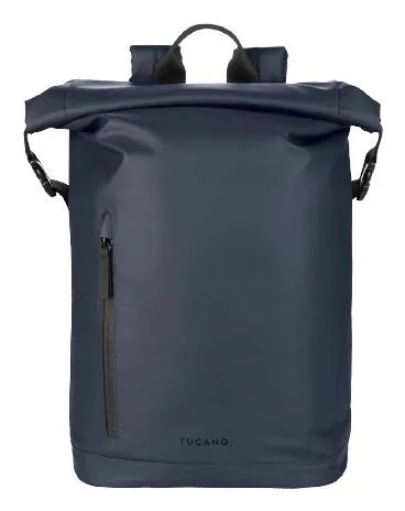 "ROLLO Rucksack Laptop 15.6"" Rolltop wasserfest blau"