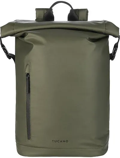 "ROLLO Rucksack Laptop 15.6"" Rolltop wasserfest olivengrün"