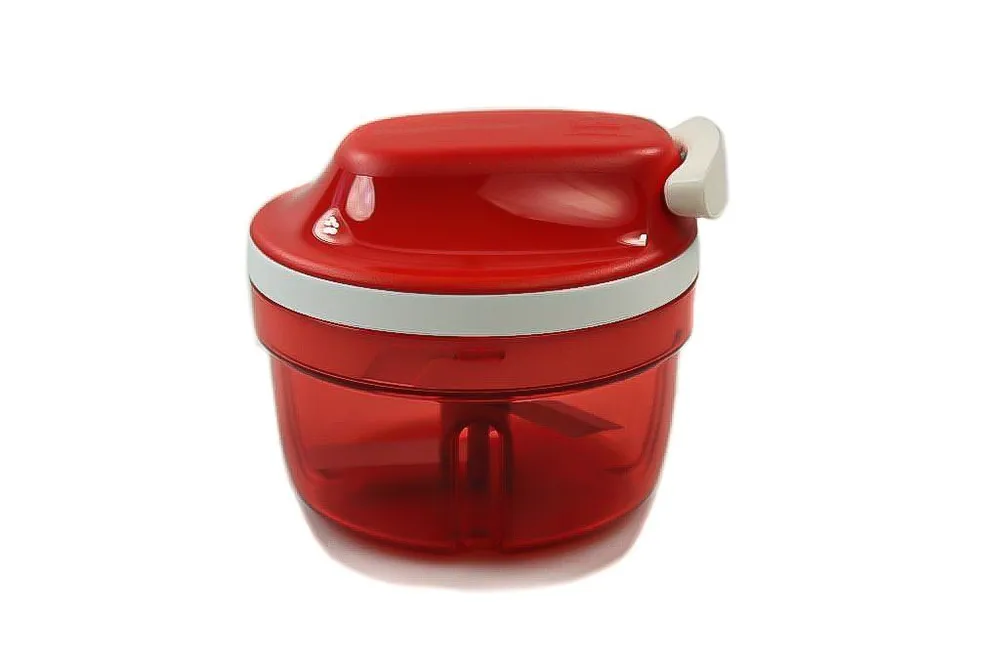 TUPPERWARE Allesschneider Chef Turbo-Chef rot SuperSonic Zwiebelschneider