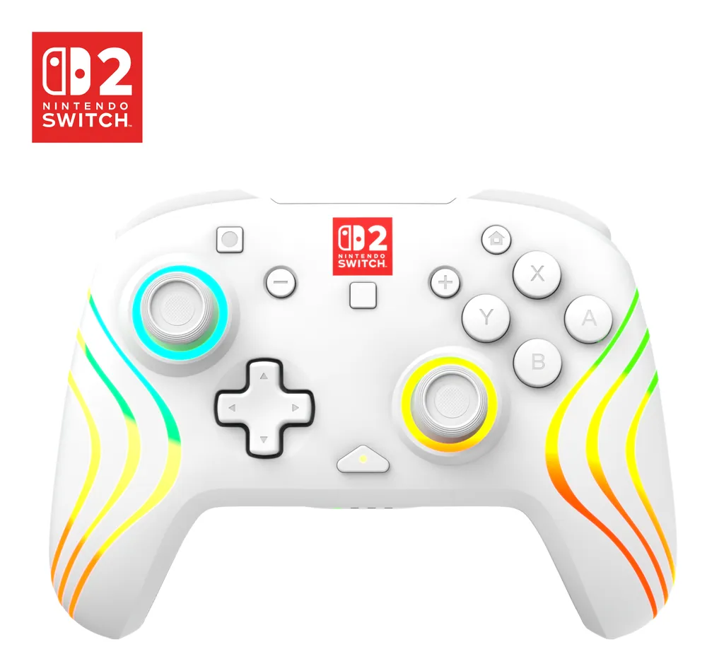 Afterglow Wave Wireless Controller für Nintendo Switch 2, Weiß