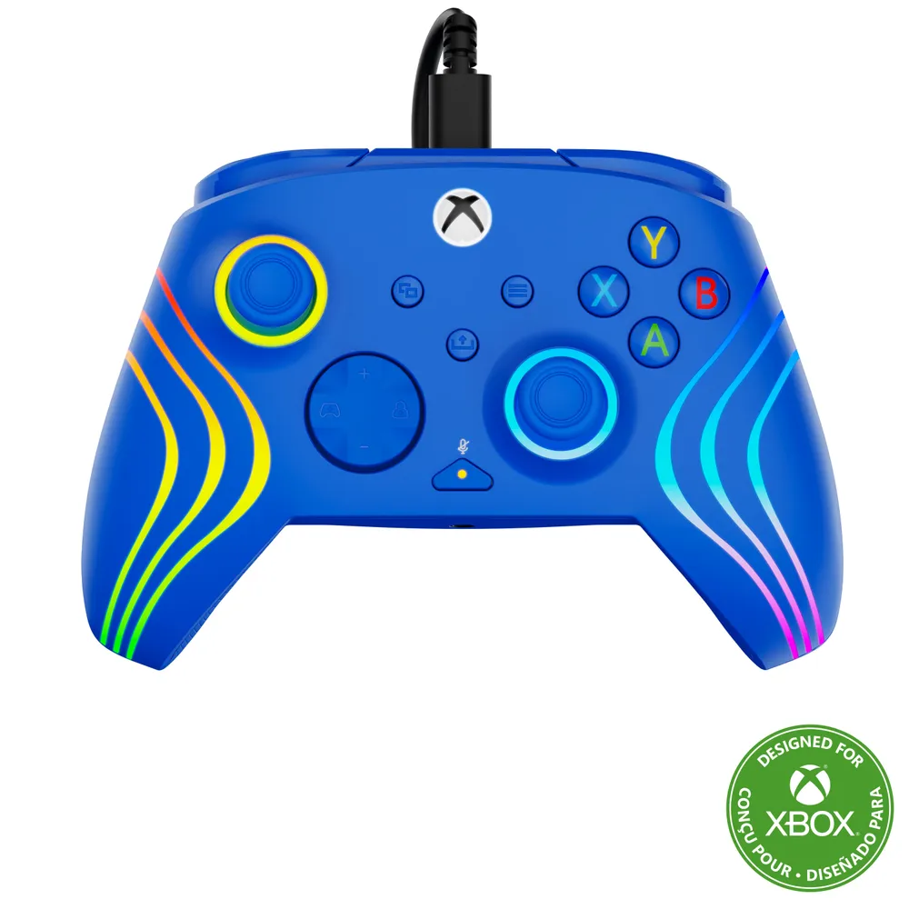 Gamepad USB Typ C mit Multicolor LED-Beleuchtung, ergonomisch, kabelgebunden 3m Gamepad USB Typ C mit Multicolor LED-Beleuchtung, ergonomisch, kabelgebunden 3m
