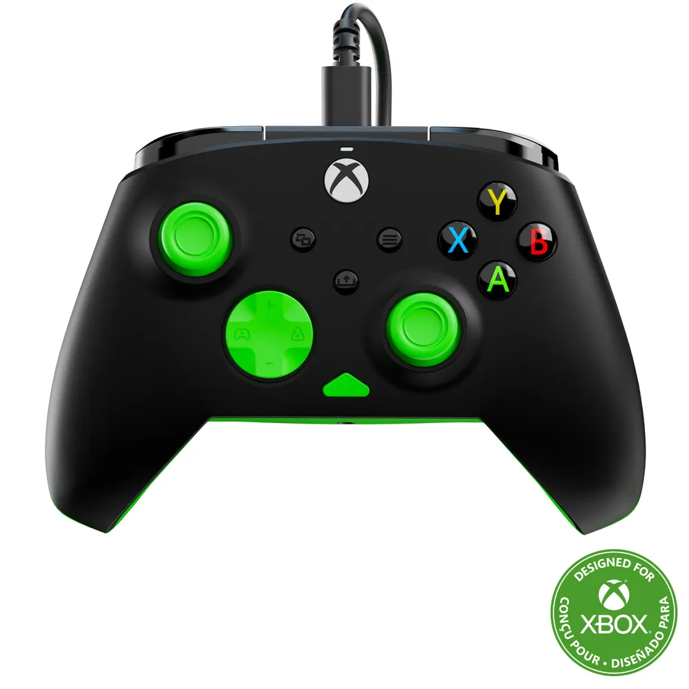 Turtle Beach Rematch Core USB-C Gamepad PC/Xbox One/Xbox Series X/S Schwarz/Grün