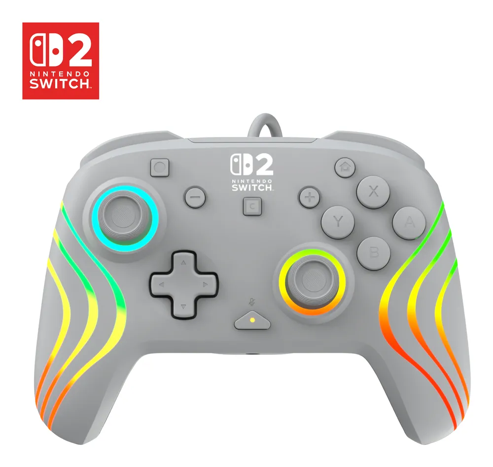 Controller Turtle Beach Afterglow Wave Grau RGB Kabelgebunden für Nintendo Switch 2