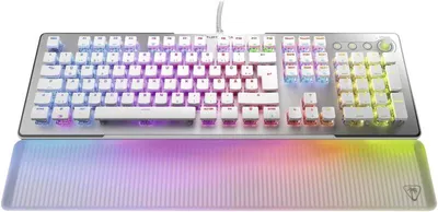 Tastatur Turtle Beach Vulcan II Max optomechanisch QWERTZ RGB weiß deutsch