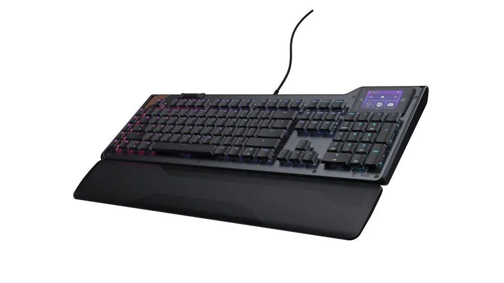 Tastatur Turtle Beach Command Series KB5 mechanisch QWERTZ mit RGB LED und Display