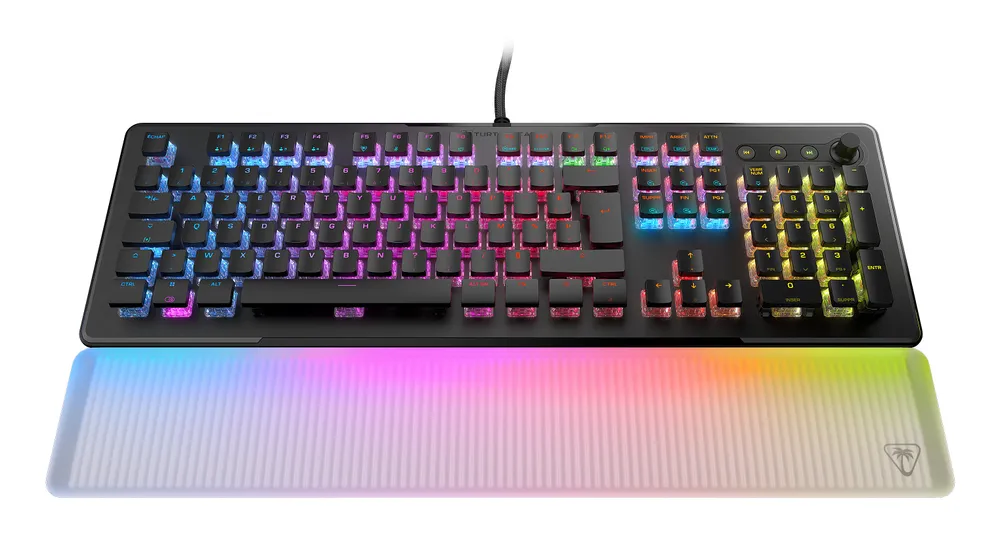 Vulcan II Max optisch lineare Gaming-Tastatur, Schwarz