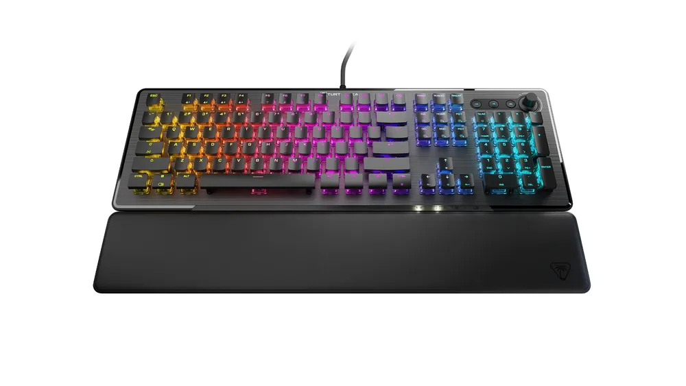 Vulcan II mechanisches taktile Gaming-Tastatur, Schwarz