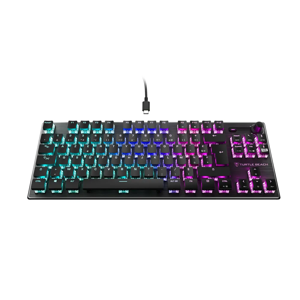Vulcan TKL Mechanische Gaming-Tastatur (linear), Schwarz