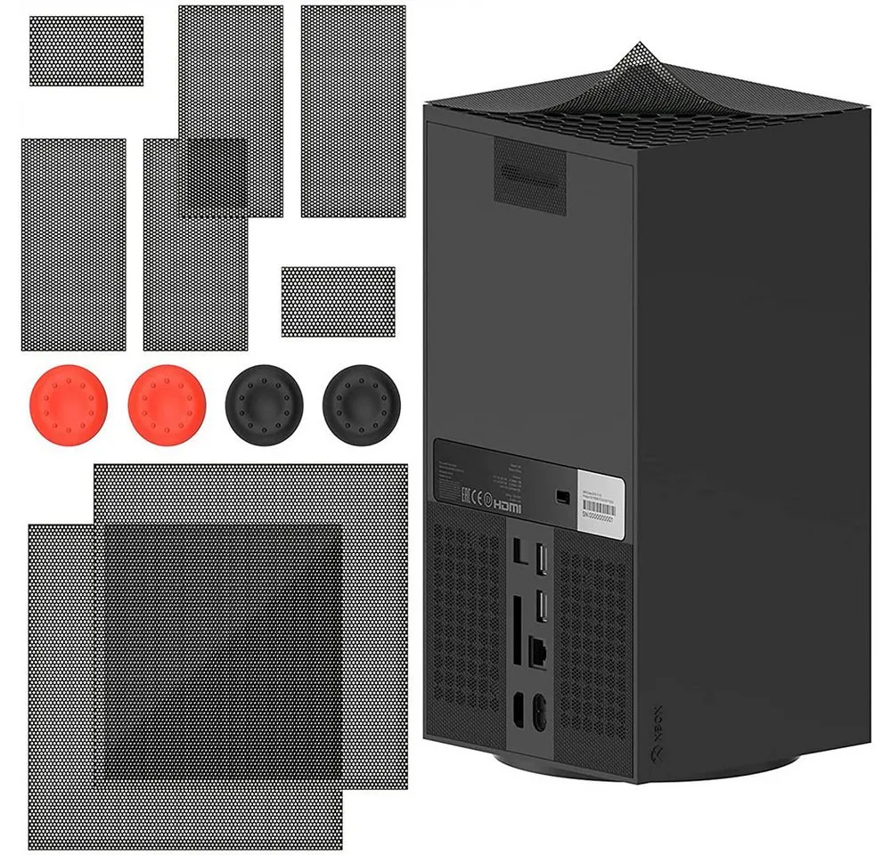 TUWENA Staubdichte Abdeckung die für Xbox Series X-Konsole Controller