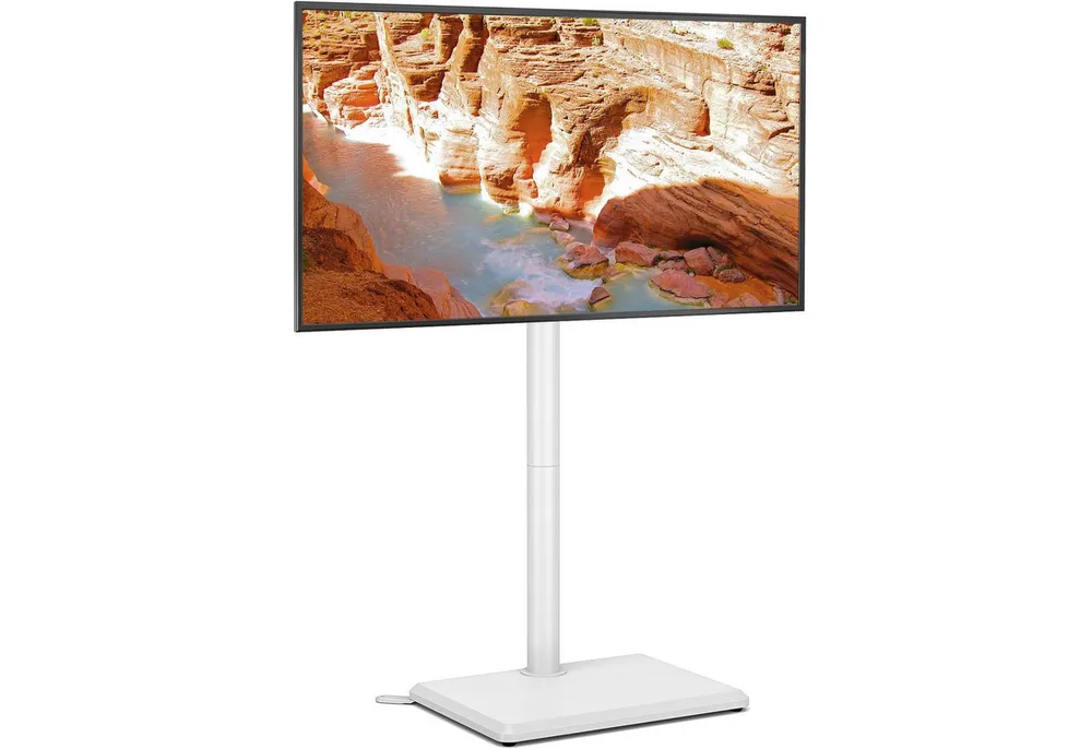 TVON TV-Ständer für 32-55 Zoll Fernseher höhenverstellbar schwenkbar, (bis 55 Zoll, 1-tlg., Max. VESA 400x400 mm bis 40 kg)