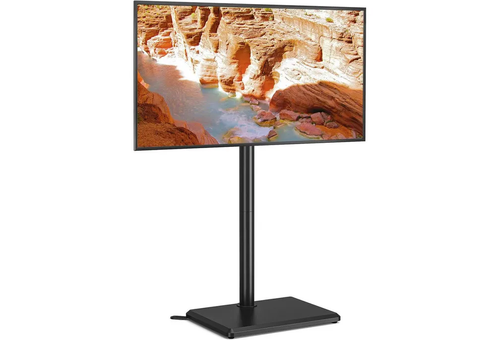 TVON TV-Ständer für 32-55 Zoll Fernseher höhenverstellbar schwenkbar, (bis 55 Zoll, 1-tlg., Max. VESA 400x400 mm bis 40 kg)