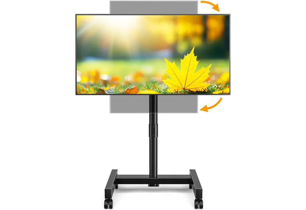 TVON TV-Ständer mit Rollen Mobiler TV Standfuss für 13-50 Zoll Fernseher, (bis 50 Zoll, 1-tlg., Max 20kg VESA 200x200 mm)