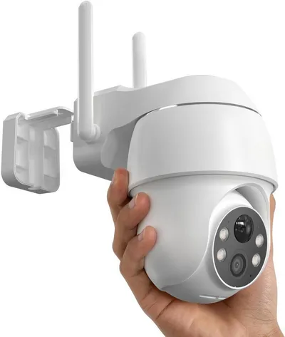 TWUFY Überwachungskamera 2K 3MP Akku Überwachungskamera Aussen Wi-Fi 360°PTZ Schwenkbar (Aussen, Außenkamera, Außen, Außenbereich, Kamera Überwachung Aussen WLAN Outdoor kabellos, 1-tlg., Personen-/Bewegungserkennung Zwei-Wege-Audio IP65 Wasserdicht, solar Kamera Überwachung außen Kabellose WLAN IP Kamera Outdoor)