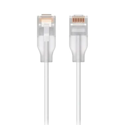 Netzwerkkabel Ubiquiti UACC-Cable-Patch-EL-2M-W Cat6 2 m RJ-45 Transparent PoE++