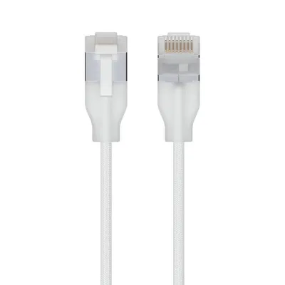 Netzwerkkabel Ubiquiti UACC-Cable-Patch-EL-C6A-8M-W Cat6a 8m PoE++ Weiß