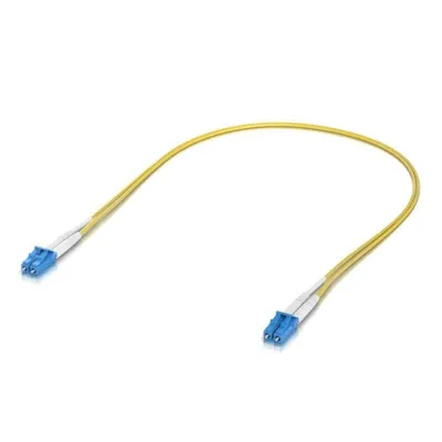 Glasfaserkabel Ubiquiti UACC-OFC-S2-LULU-0.5M-50 LC/LC OS2 0,5m Gelb LSZH 50er