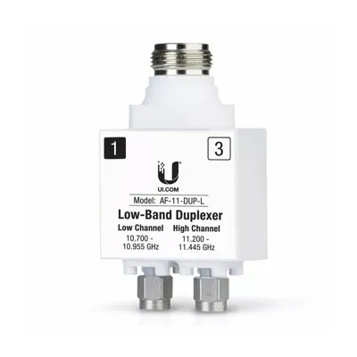 Ubiquiti AF-11-DUP-L Silber/Weiß Low Band Duplex für AirFiber 11/11FX Backhaul