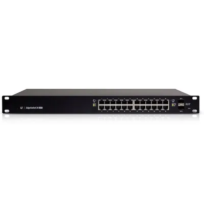 Ubiquiti EdgeSwitch ES24-250W Switch 24 Gigabit-Ports 2xSFP Schwarz