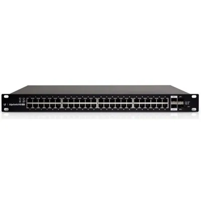 Ubiquiti ES-48-500W Managed Switch L2/L3 Gigabit Ethernet PoE 1U Schwarz