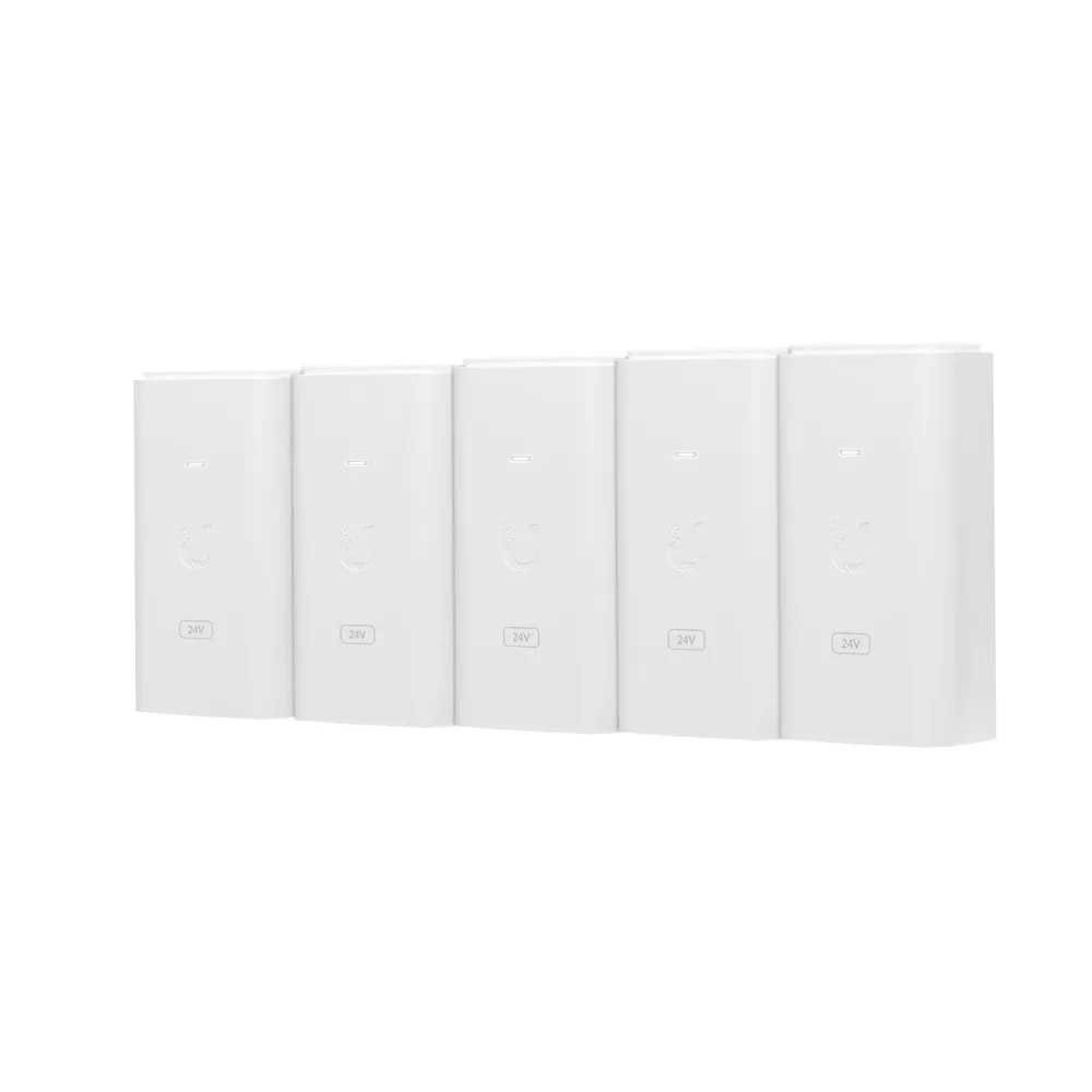 PoE-Injektor Ubiquiti POE-24-24W 24V 24W 10.100 Mbit/s Pack 5 Einheiten