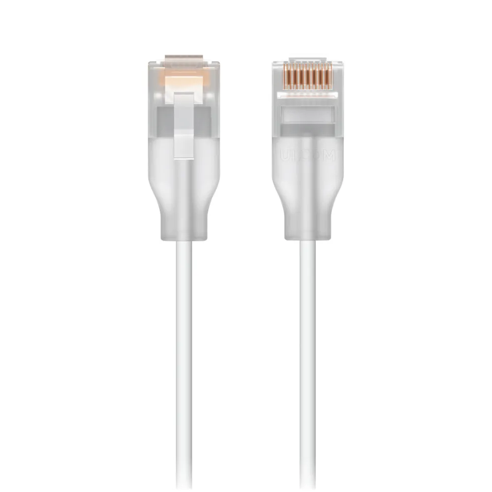 Ubiquiti UniFi Etherlighting Patchkabel | uacc-cable-patch-el-1m-w | Cat6 - RJ-45/RJ-45