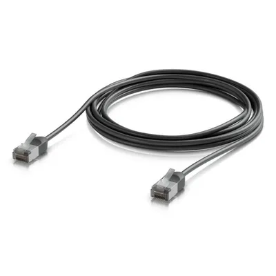 Netzwerkkabel Ubiquiti UACC-Cable-Patch-Outdoor-C6A-3M-BK Cat6a 3 m Schwarz