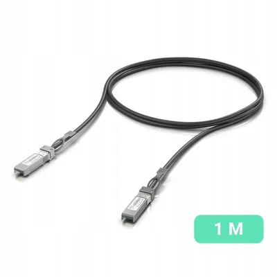 Ubiquiti UACC-DAC-SFP10-1M 1 m 10 Gbit/s SFP+-Kabel, Stecker/Stecker, für Direktanschluss