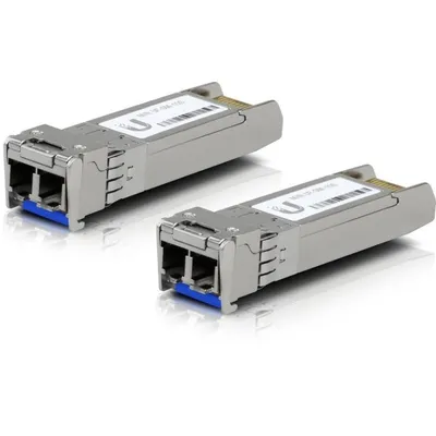Ubiquiti SFP-Modul Uacc-om-sm-10g-d-20 für 10-Gbit/s-Netzwerke, 20 Einheiten, LC-Duplex-Anschlüsse, Singlemode-Faser, optimale Zuverlässigkeit und Kompatibilität. Ideal für Remote-Konnektivität und Datenverbindungen