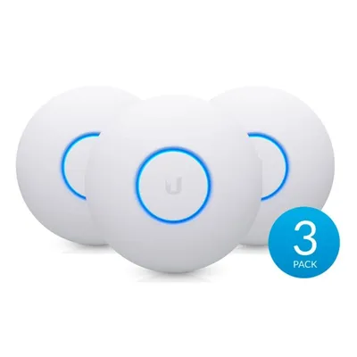 Zugangspunkt Ubiquiti Unifi Nanohd Poe Pack 3 Weiß (uap-nanohd-3)