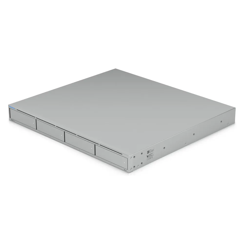 NAS Rack 1U Ubiquiti Pro 4 ARM Cortex-A57 16GB SFP+ RAID SSD M.2