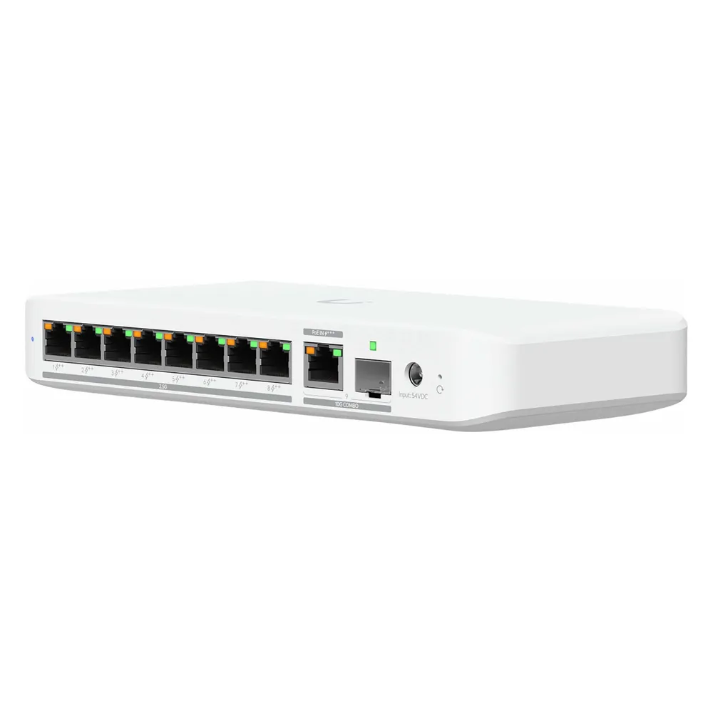 UniFi Switch 2.5G 8-Port PoE Netzwerk-Switch