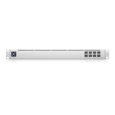 Switch Ubiquiti USW-Aggregation 8 SFP+ 10Gbps L2 Lüfterlos LCM Display 1U
