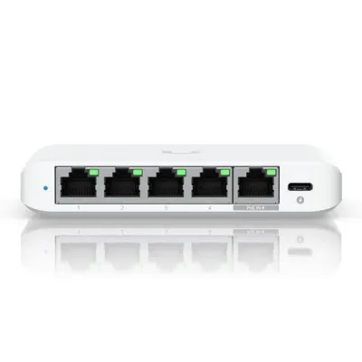 Switch Ubiquiti UniFi Flex Mini 2.5G 5 Ports PoE Management Desktop