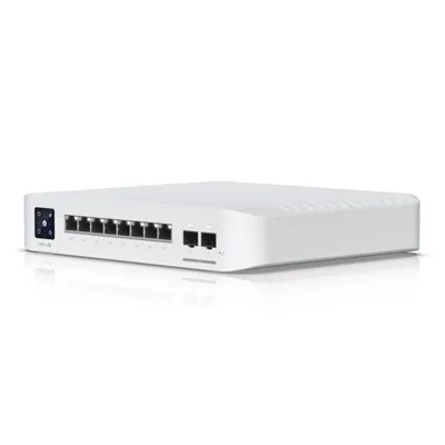 Ubiquiti USW-PRO-8-POE Switch, 8 Ports, 6 PoE+, 2 PoE++, 2 SFP+, 10 Gbit/s, L2/L3, verwaltet