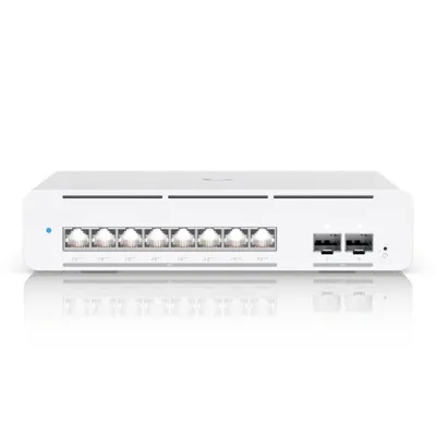 Switch Ubiquiti UniFi Pro XG 8 PoE 10G 8x RJ45 Multi-Gigabit 2x SFP+ Layer 3 Grau