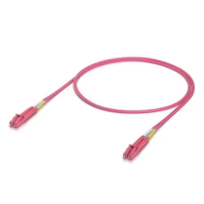 Glasfaserkabel Ubiquiti OM4 LC-LC Duplex 1m LSZH Pink