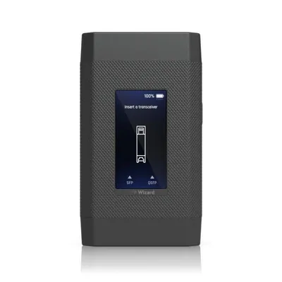 SFP-Programmiergerät Ubiquiti UACC-SFP-WIZARD Touchscreen BLE Kompatibilität