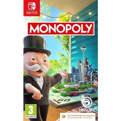 Videospiel Ubisoft Monopoly Code in a Box Nintendo Switch Standard Edition