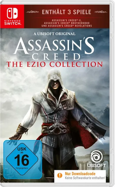 Assassin's Creed Ezio Collection Nintendo Switch, Code in a Box