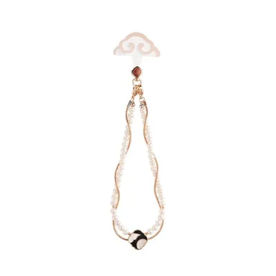 Handyschlaufe Udemos Ideal Pearl Orient elegantes Perlen-Design