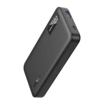 UGREEN PB311 Powerbank mit Display, Schwarz, 20W, 10.000 mAh